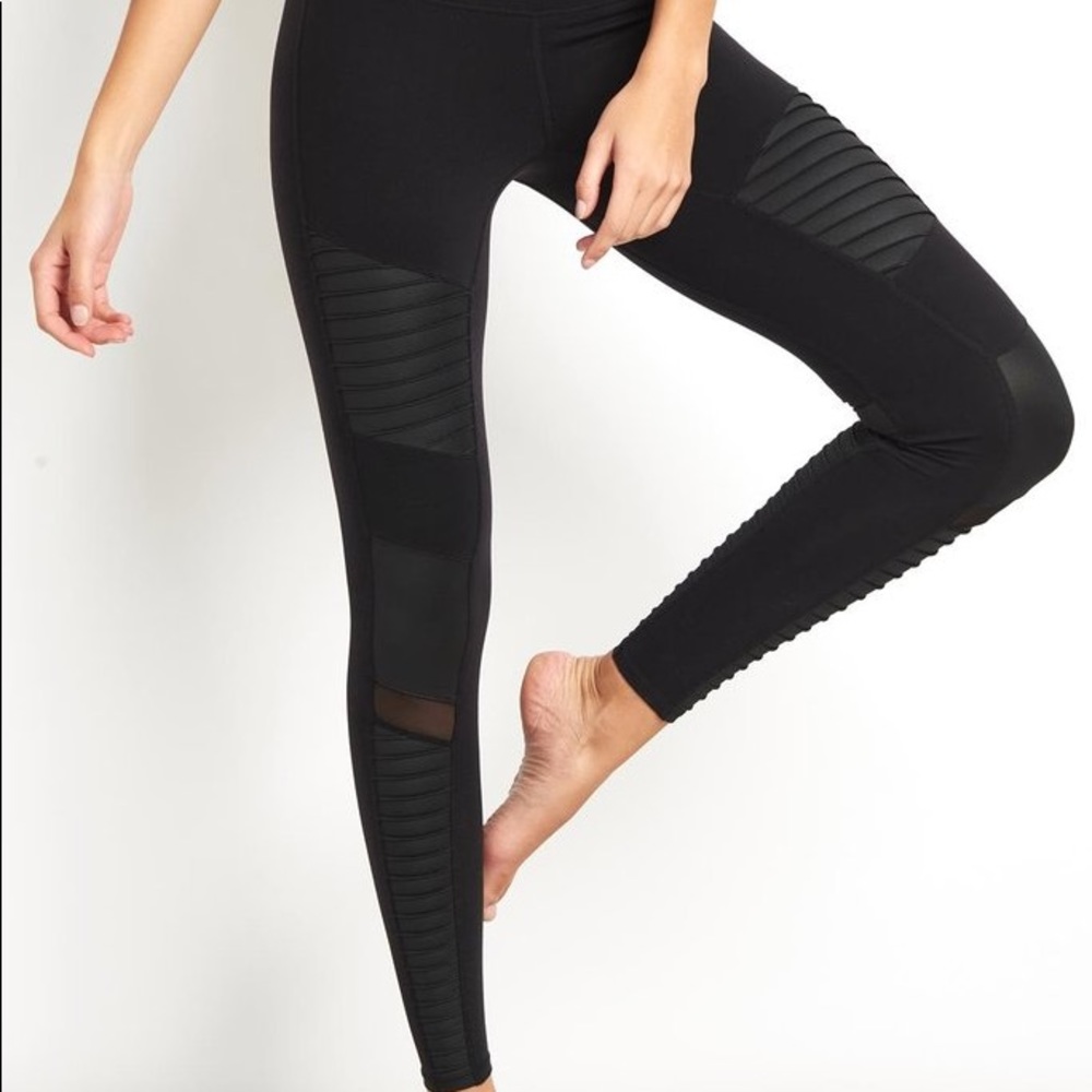 Alo Yoga Moto leggings black size 4
